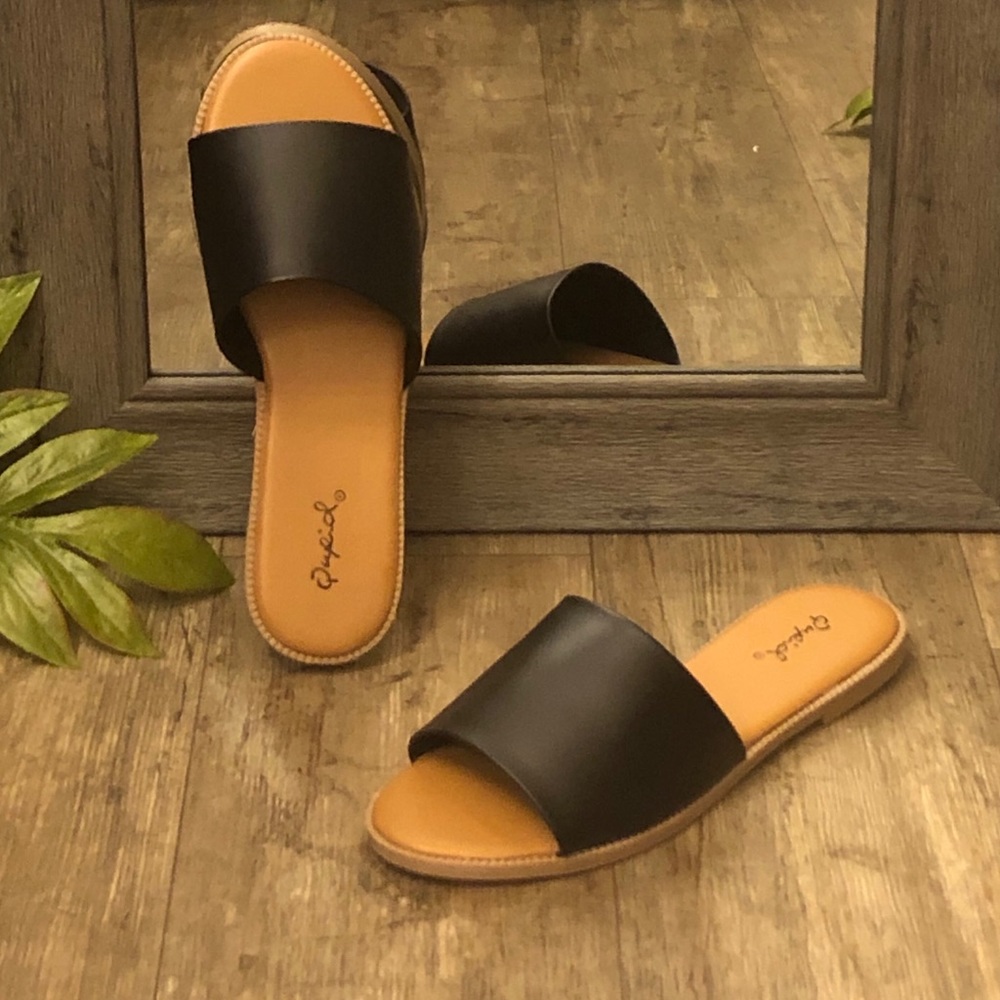 🌺 NEW Best Selling One Band Slip On Sandals 🌺